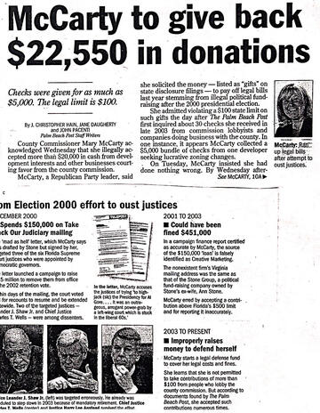 McCarty Bribery Investigation